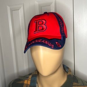 Barcelona, baseball, cap, like new, Velcro adjustable fitting